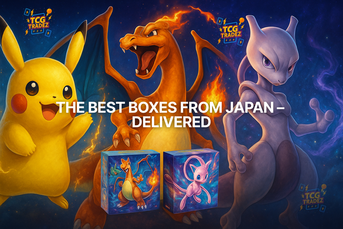 Why Buy Sealed Japanese Pokémon Boxes from TCG Tradez?