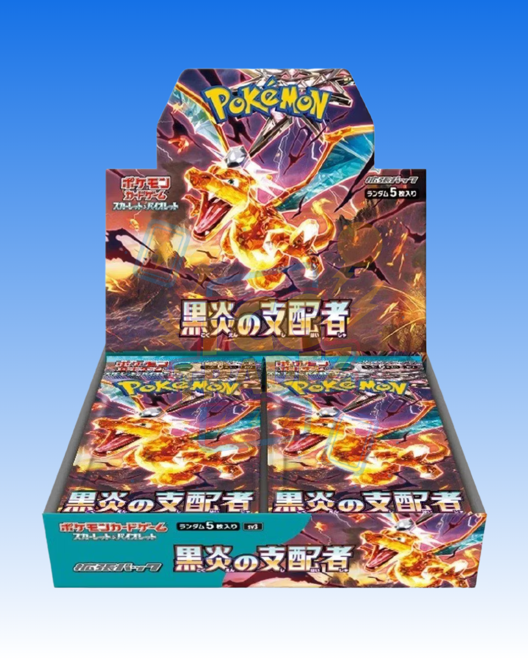 Ruler of the Black Flame – Sealed Japanese Pokémon Booster Box