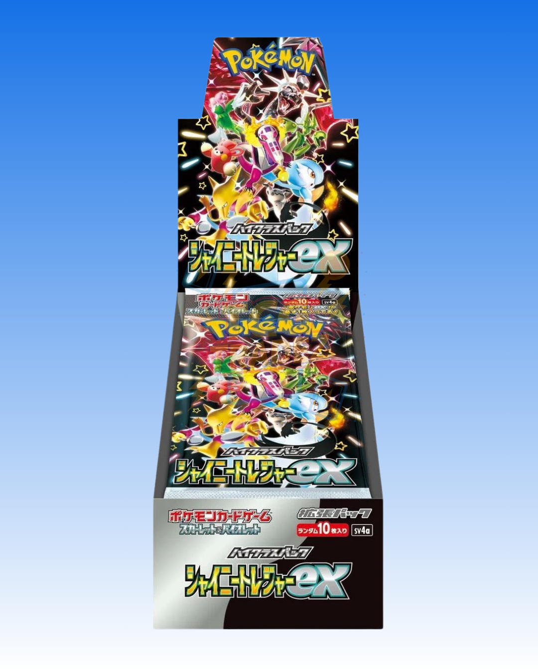 Shiny Treasure EX – Sealed Japanese Pokémon Booster Box